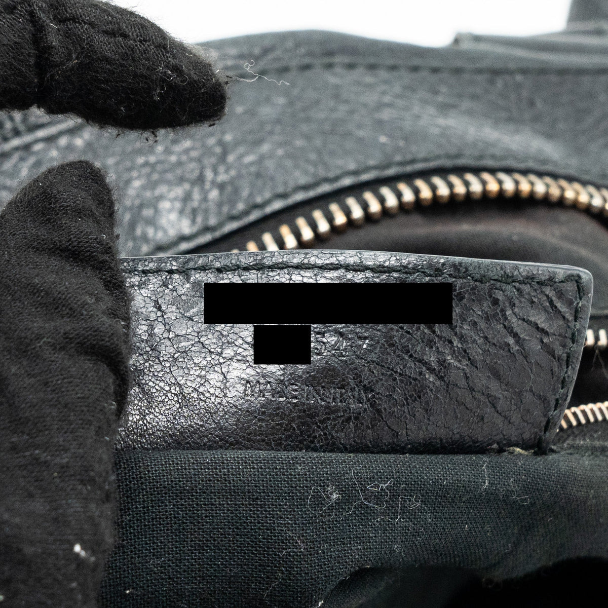 Luxar669 elegant leather Handbag top view