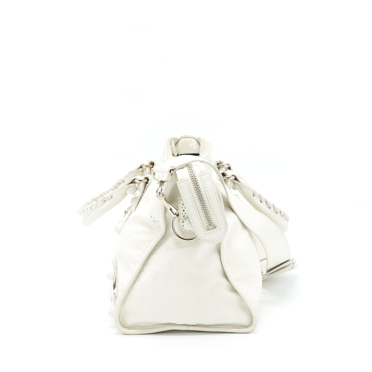 Authentic Balenciaga handbag White luxury fashion accessory