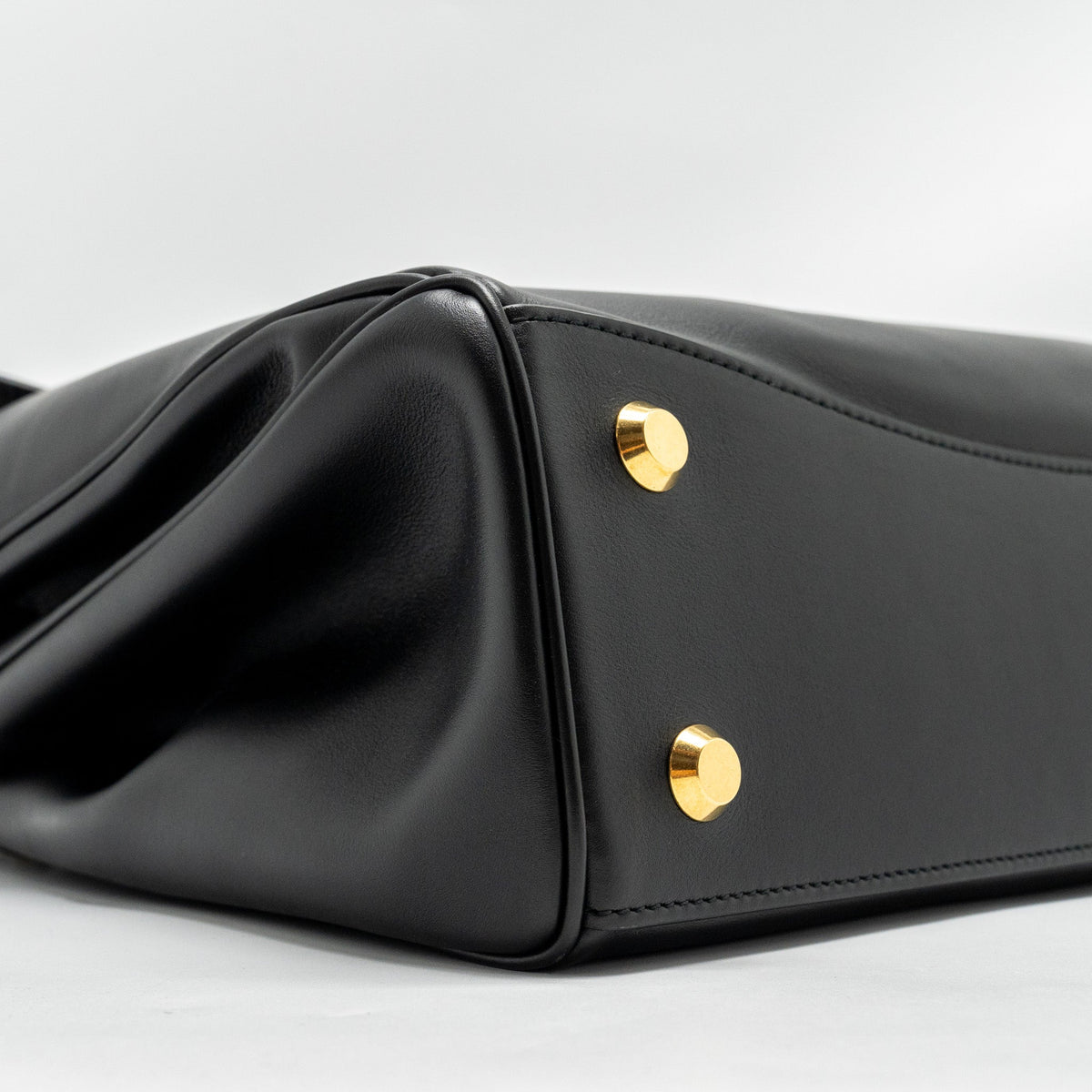 Balenciaga Medium Rodeo Handbag Smooth Calfskin Black GHW | Designer Luxury Handbag