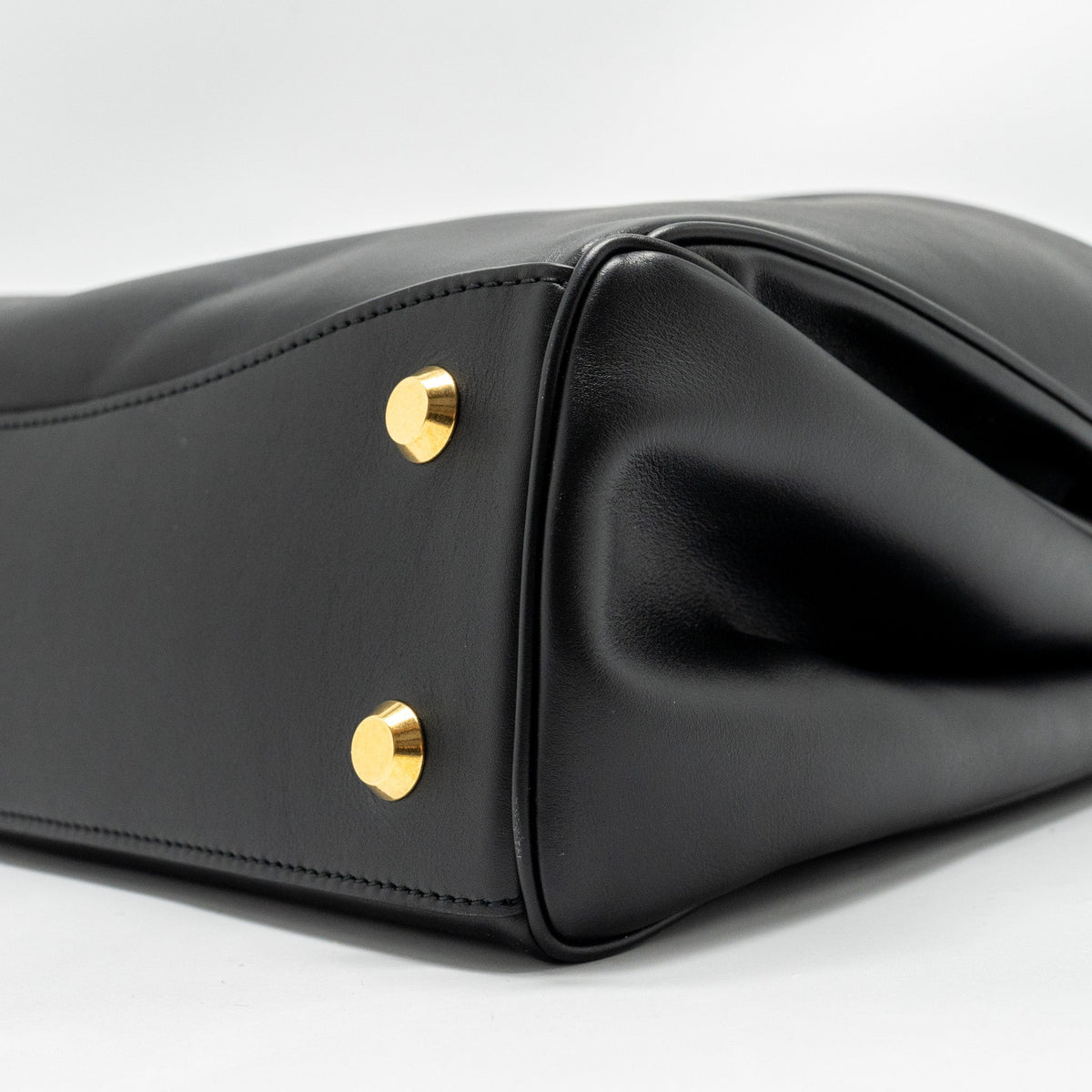 Balenciaga Medium Rodeo Handbag Smooth Calfskin Black GHW | Designer Luxury Handbag