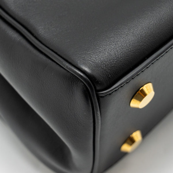 Balenciaga Medium Rodeo Handbag Smooth Calfskin Black GHW | Designer Luxury Handbag
