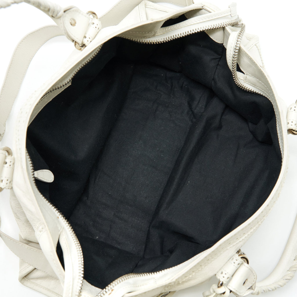 Luxar616 elegant leather Handbag top view