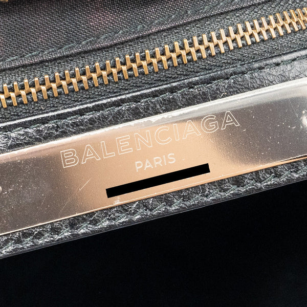 Balenciaga City Bag Calfskin Black Ruthenium Hardware — Designer Leather Handbag