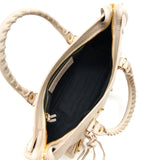 Luxar739 elegant leather Handbag side view