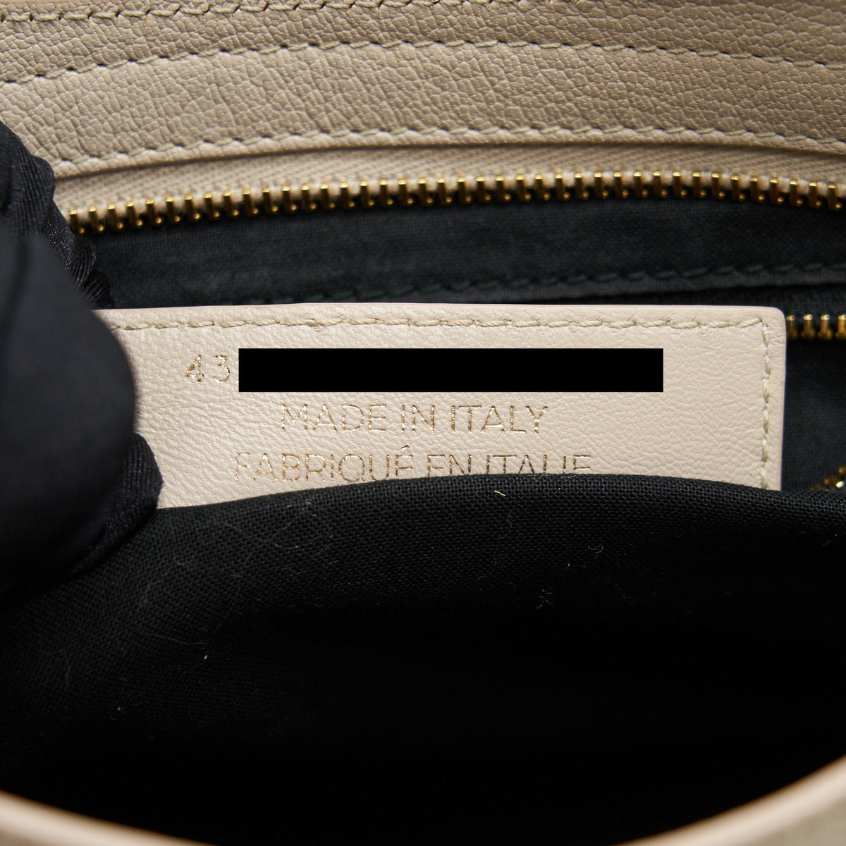 Luxar739 elegant leather Handbag back view