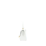 Balenciaga authentic luxury handbag White calf craftsmanship