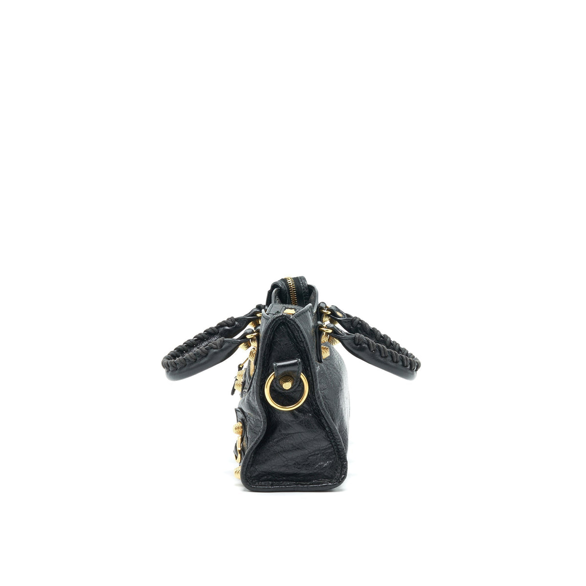 Balenciaga Mini City Black with GHW | Designer Leather Handbag