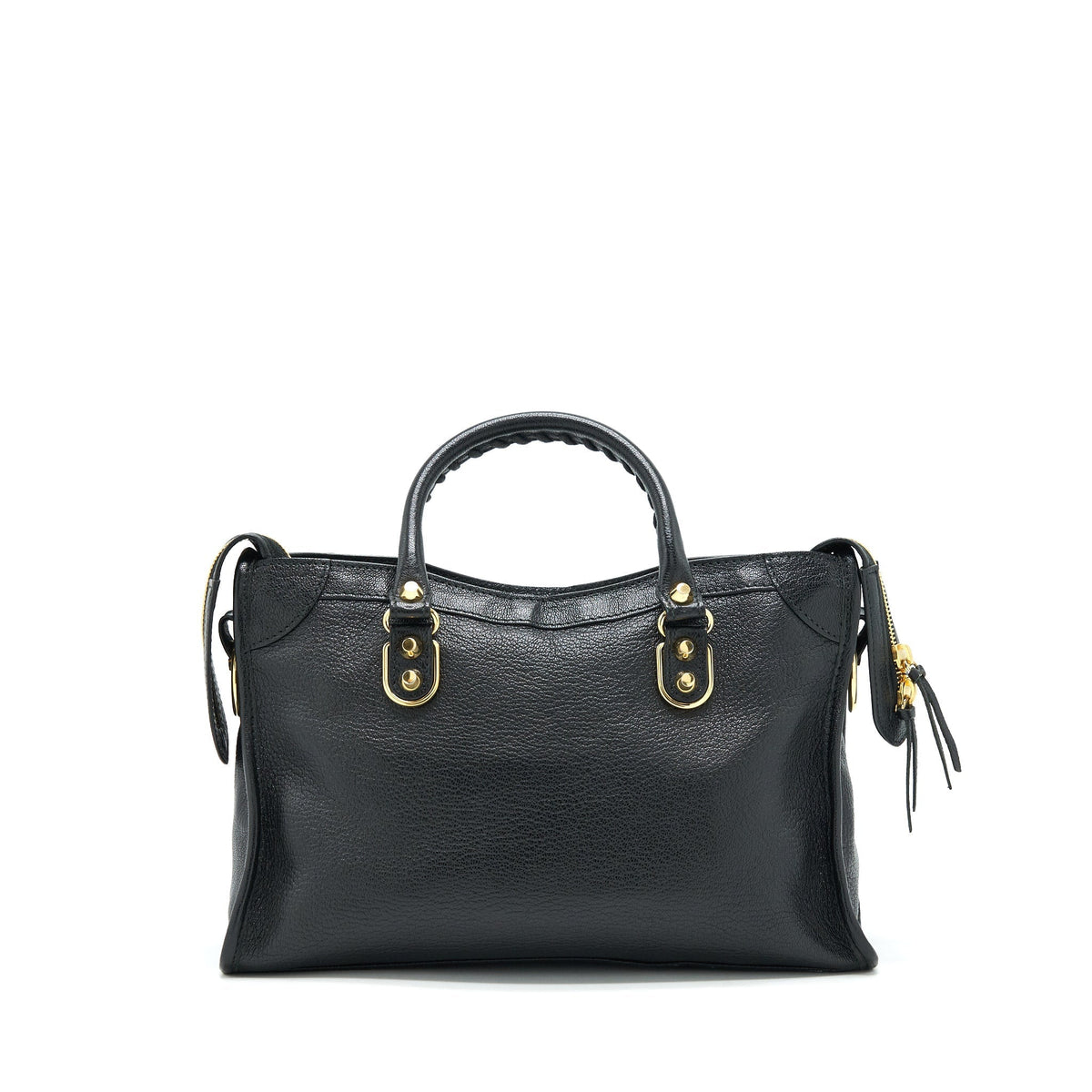 Balenciaga Metallic Edg City S bag Black GHW | Designer Luxury Handbag