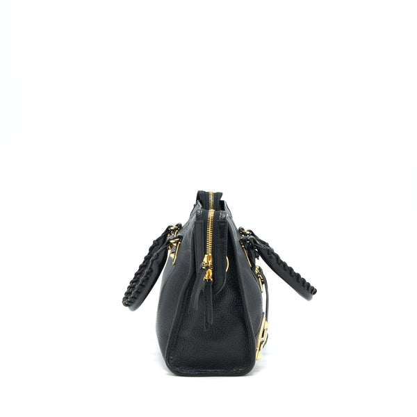 Balenciaga Metallic Edg City S bag Black GHW | Designer Luxury Handbag