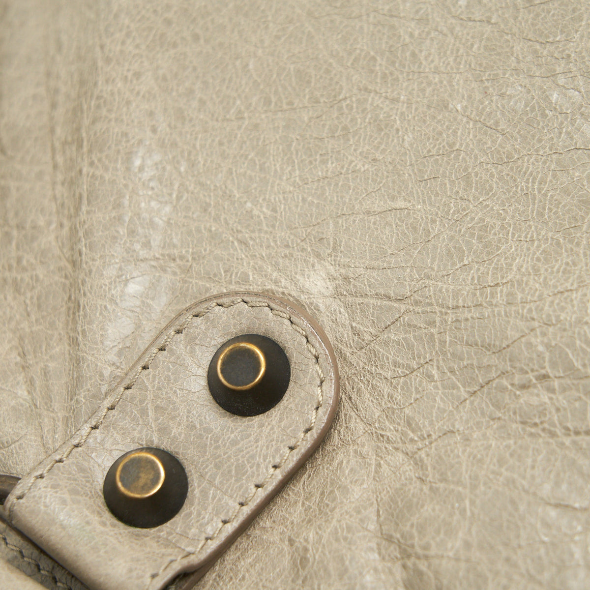 Balenciaga designer handbag leather closeup detail