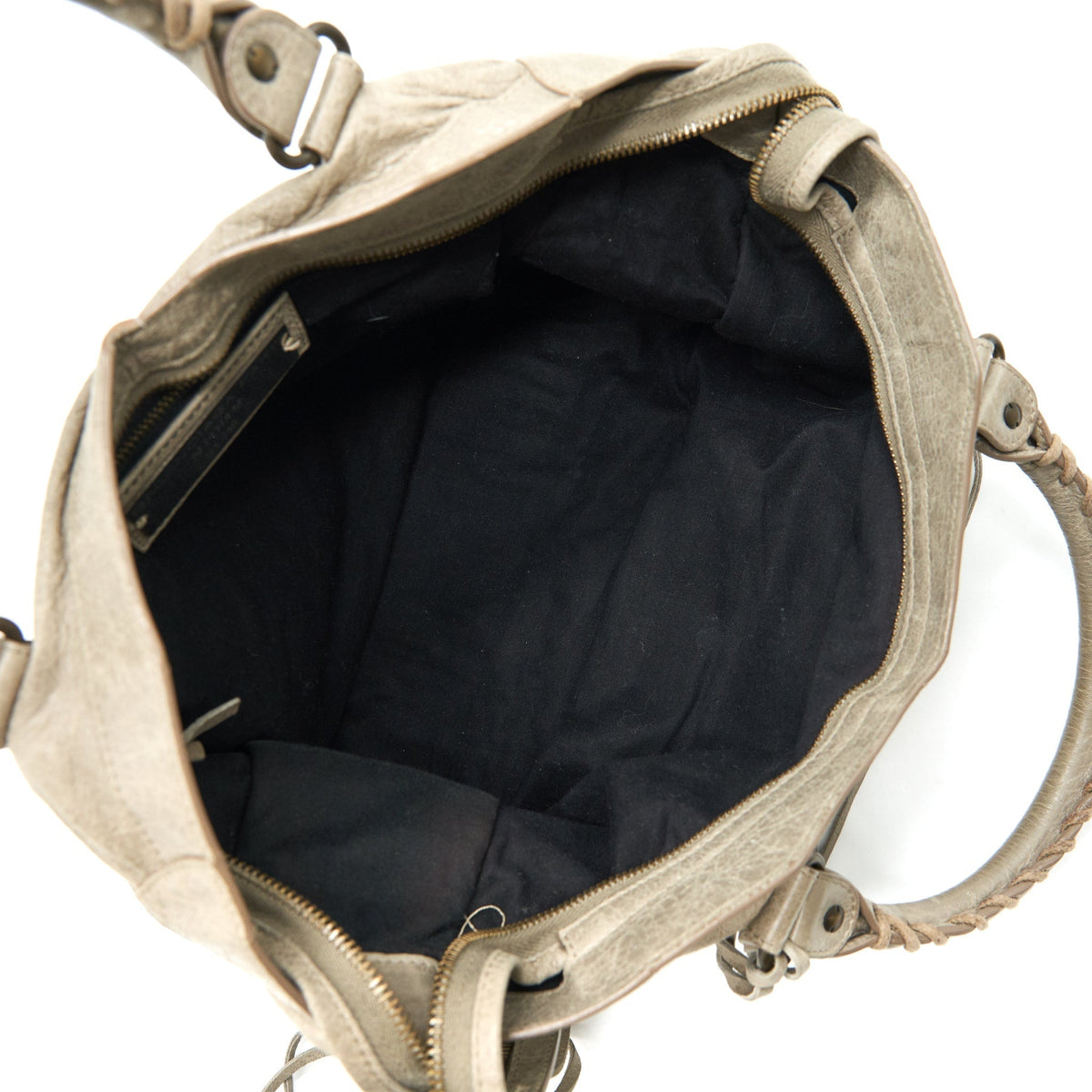 Luxar751 elegant leather Handbag top view