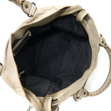 Authentic Balenciaga handbag Grey luxury fashion accessory