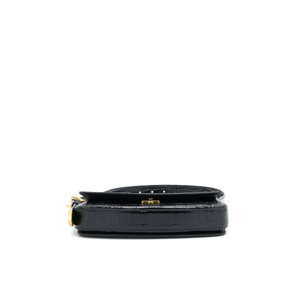 Balenciaga Ghost Sling Bag black GHw | Designer Ghost Shoulder Bag