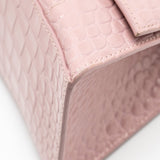 Balenciaga designer handbag calf closeup detail