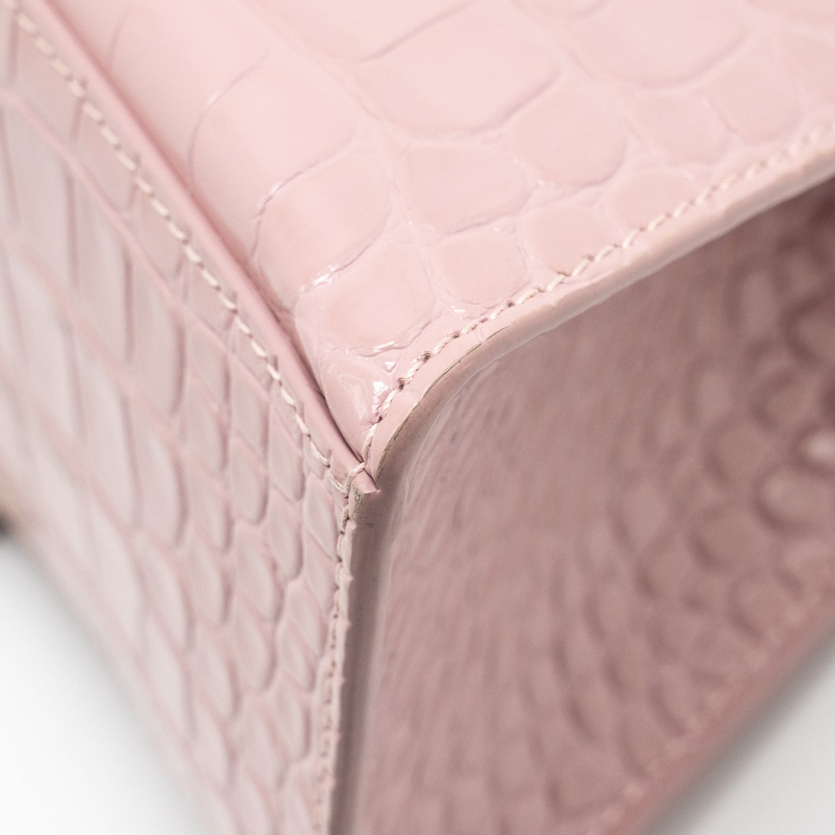 Luxar704 elegant leather Handbag side view