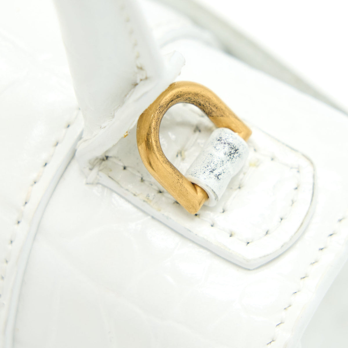 Luxar627 elegant leather Handbag side view