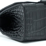 Luxar640 elegant leather Handbag top view