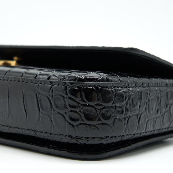 Balenciaga Ghost Sling Bag black GHw | Designer Ghost Shoulder Bag
