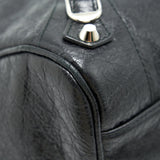 Balenciaga designer handbag leather closeup detail