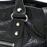 Luxar752 elegant leather Handbag back view