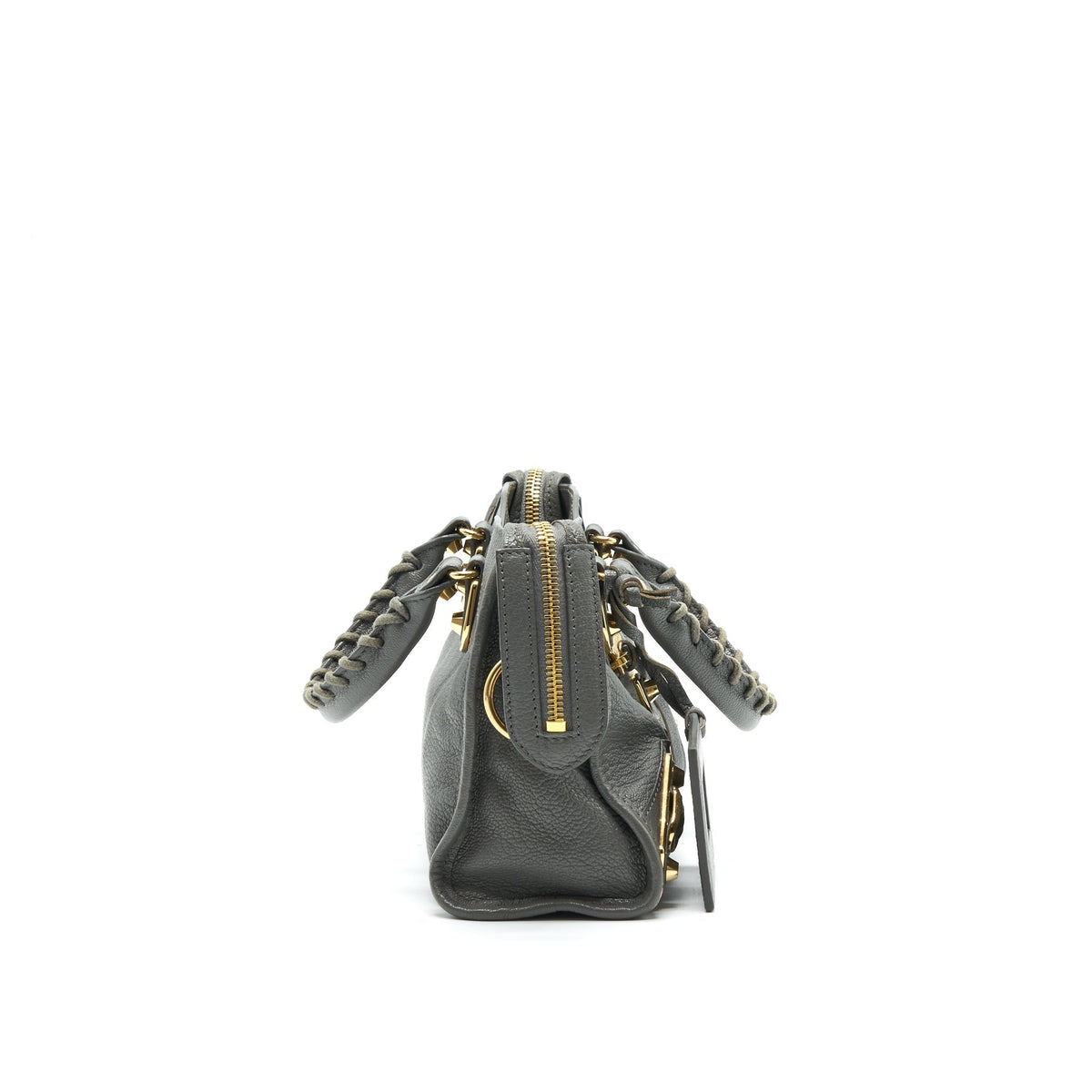 Luxar741 elegant leather Handbag flat lay view