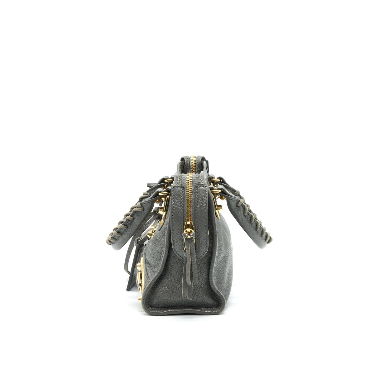 Luxar741 elegant leather Handbag angled view