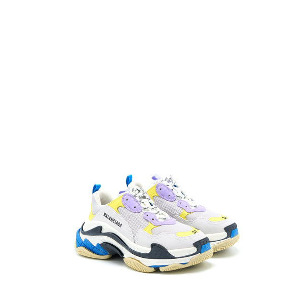 Balenciaga Size 37 Triple S Sneakers Polyester/Rubber Multicolour — Iconic Triple S Sneakers