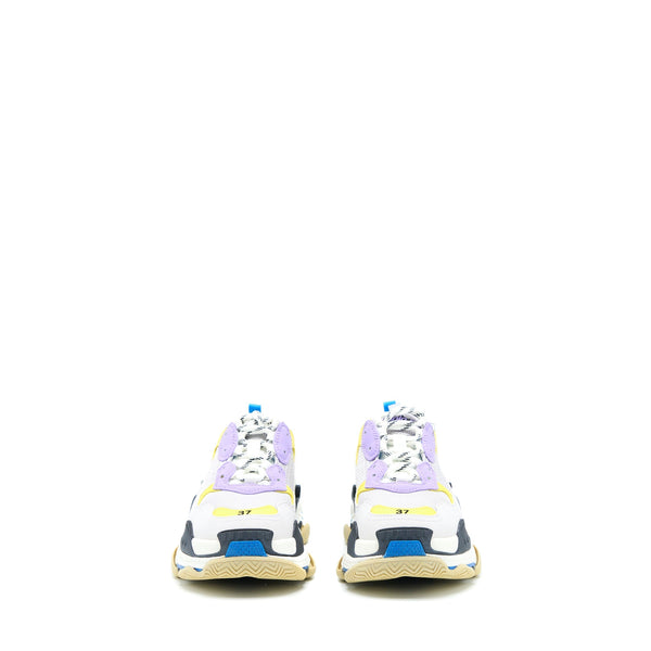 Balenciaga Size 37 Triple S Sneakers Polyester/Rubber Multicolour — Iconic Triple S Sneakers
