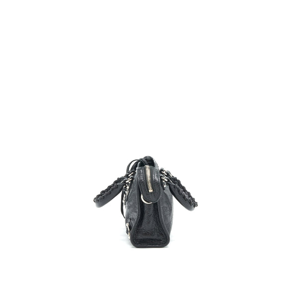 Balenciaga Nano City Bag Black SHW — Designer Leather Handbag