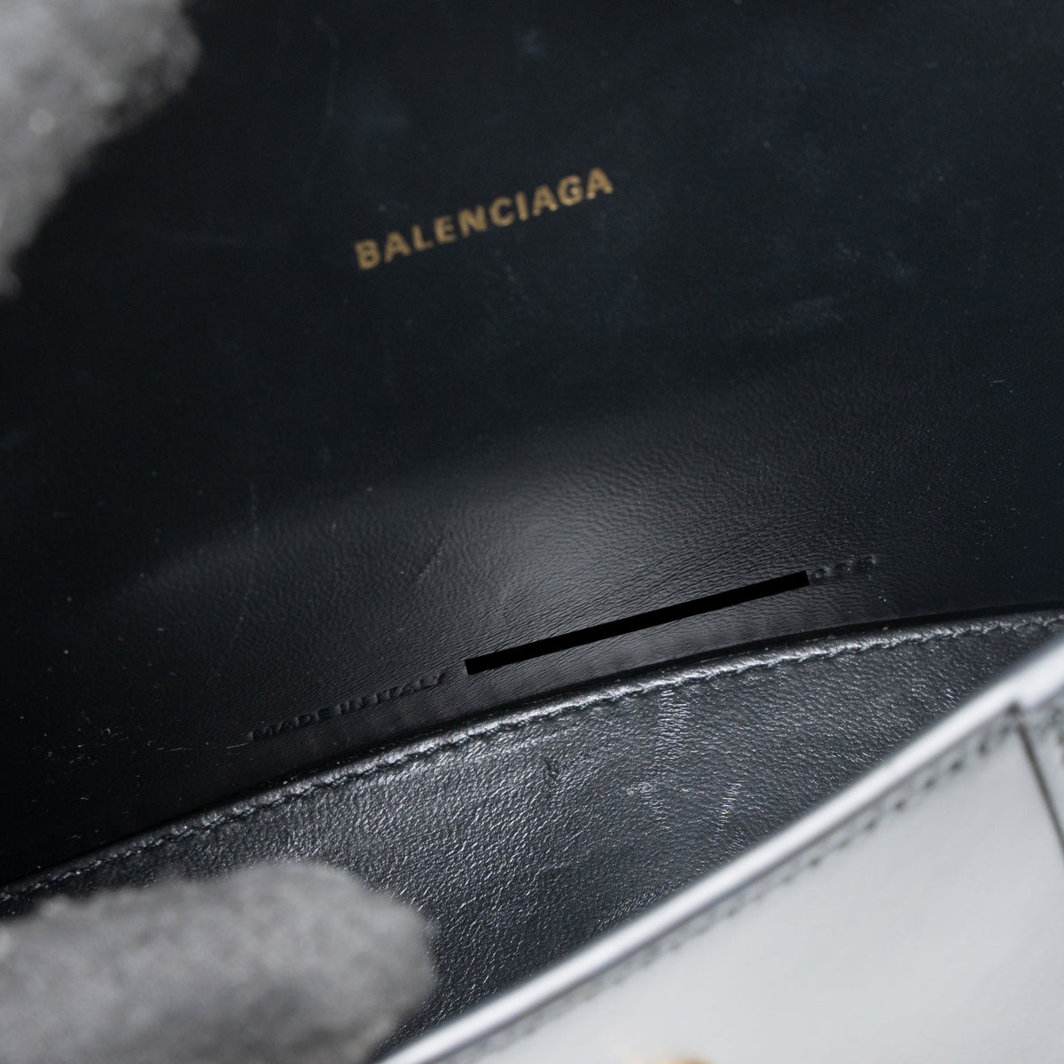 Balenciaga Hourglass XS Calfskin Black GHW | Designer Top Handle Bag