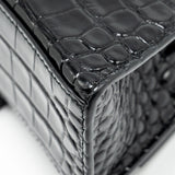 Luxar693 elegant leather Handbag back view