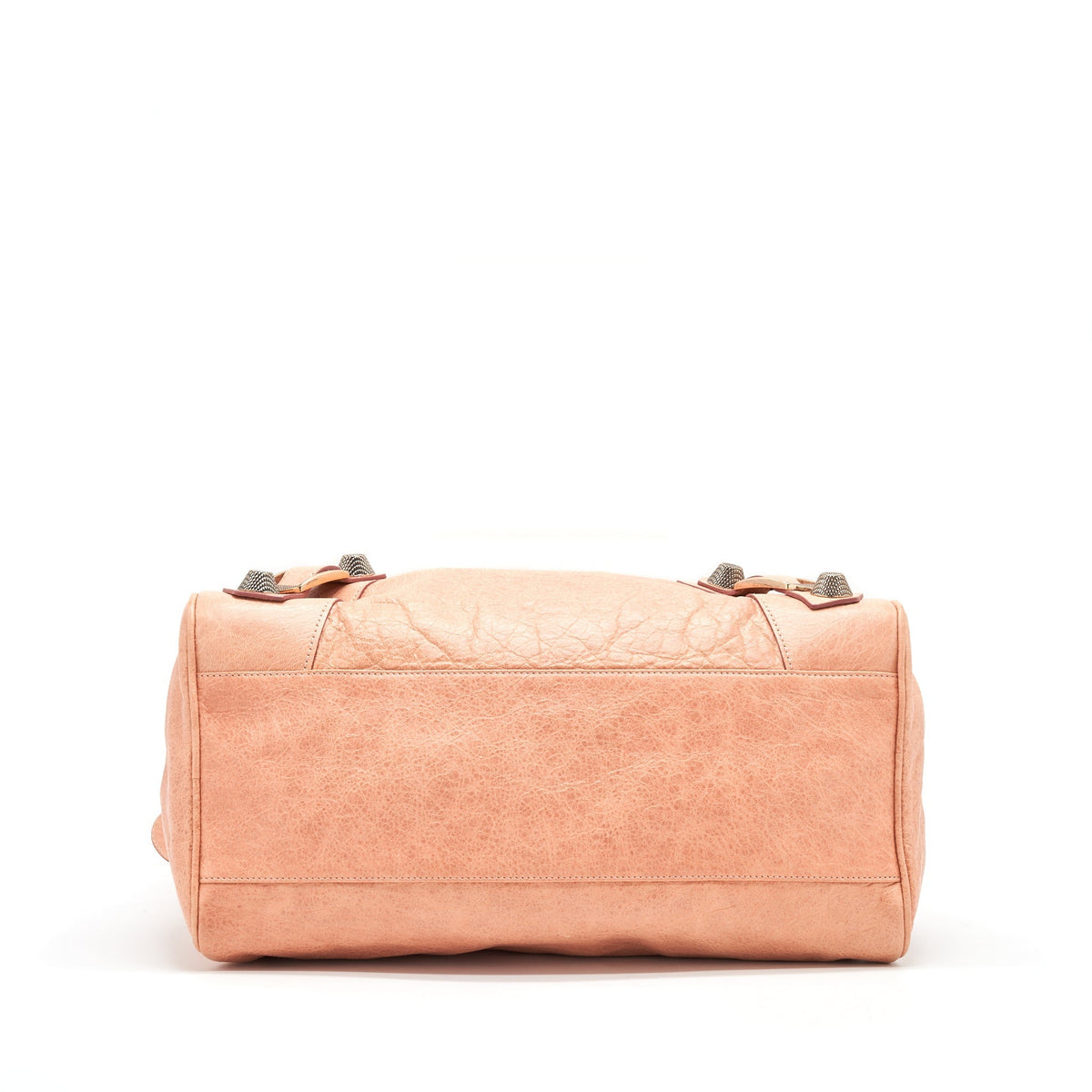 Luxar755 elegant leather Handbag flat lay view