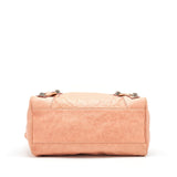 Luxar755 elegant leather Handbag flat lay view