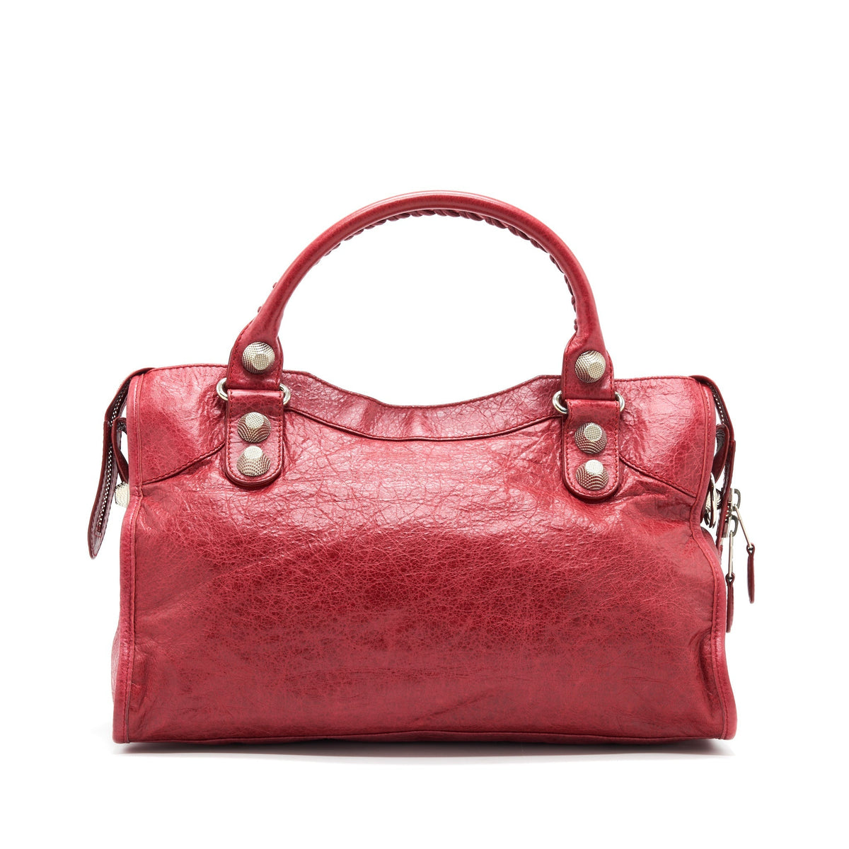 Luxar757 elegant leather Handbag side view