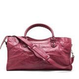 Authentic Balenciaga handbag Red luxury fashion accessory