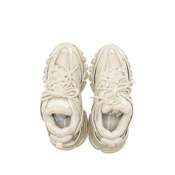 Balenciaga Size 36 Track Sneakers Mesh/Nylon Beige/Multicolour — Designer Track Sneakers