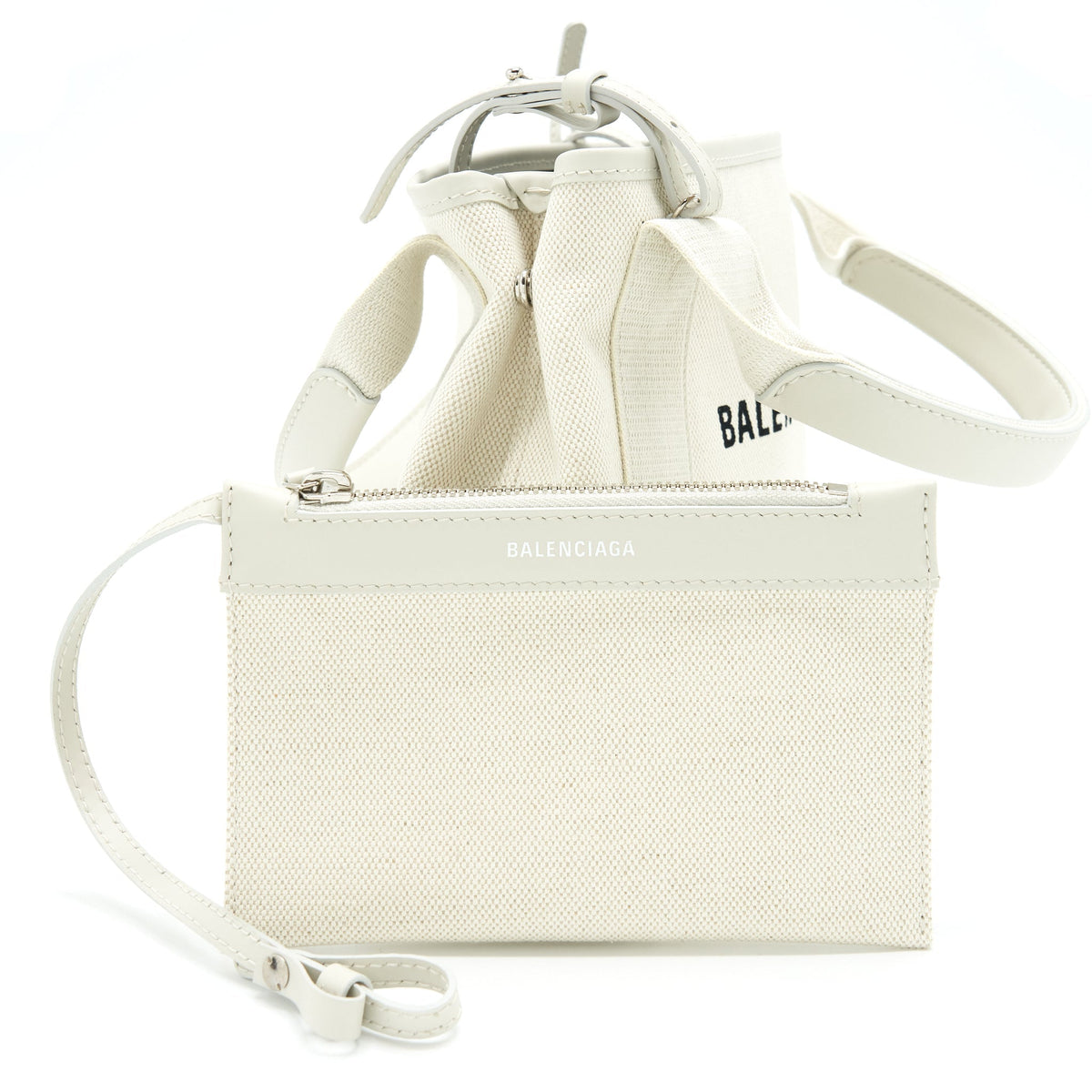 Authentic Balenciaga handbag White luxury fashion accessory