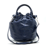Luxar600 elegant leather Handbag flat lay view