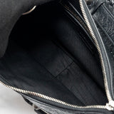 Luxar678 elegant leather Handbag back view