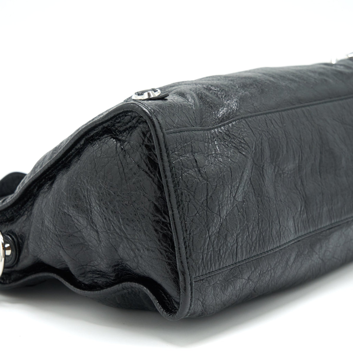 Balenciaga Classic City Bag Black SHW — Designer Leather Handbag