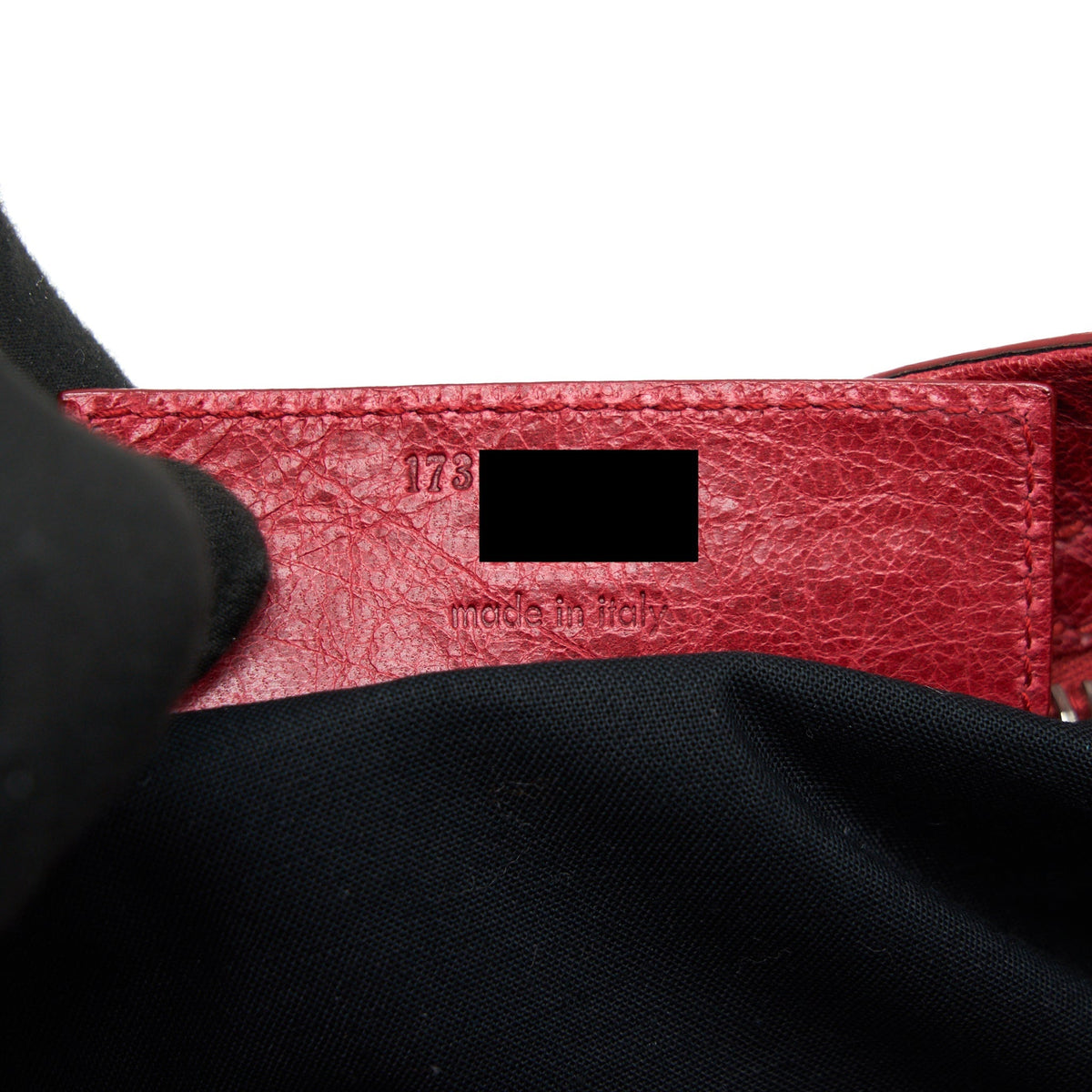 Luxar757 elegant leather Handbag top view