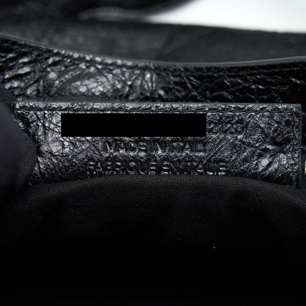 Balenciaga Classic City Bag Black SHW — Designer Leather Handbag