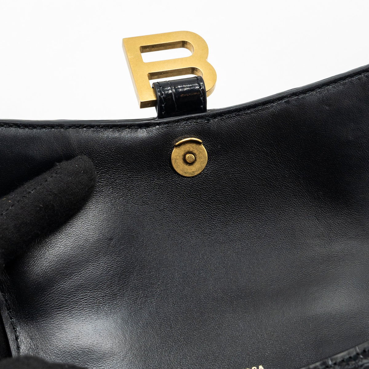 Luxar677 elegant leather Handbag top view