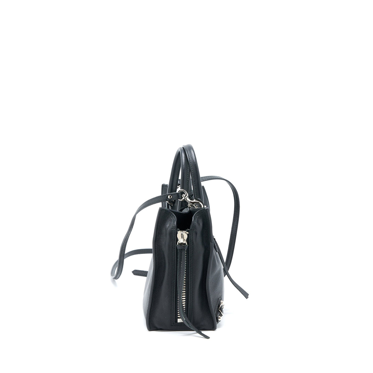 Balenciaga women's handbag Black luxury designer leather