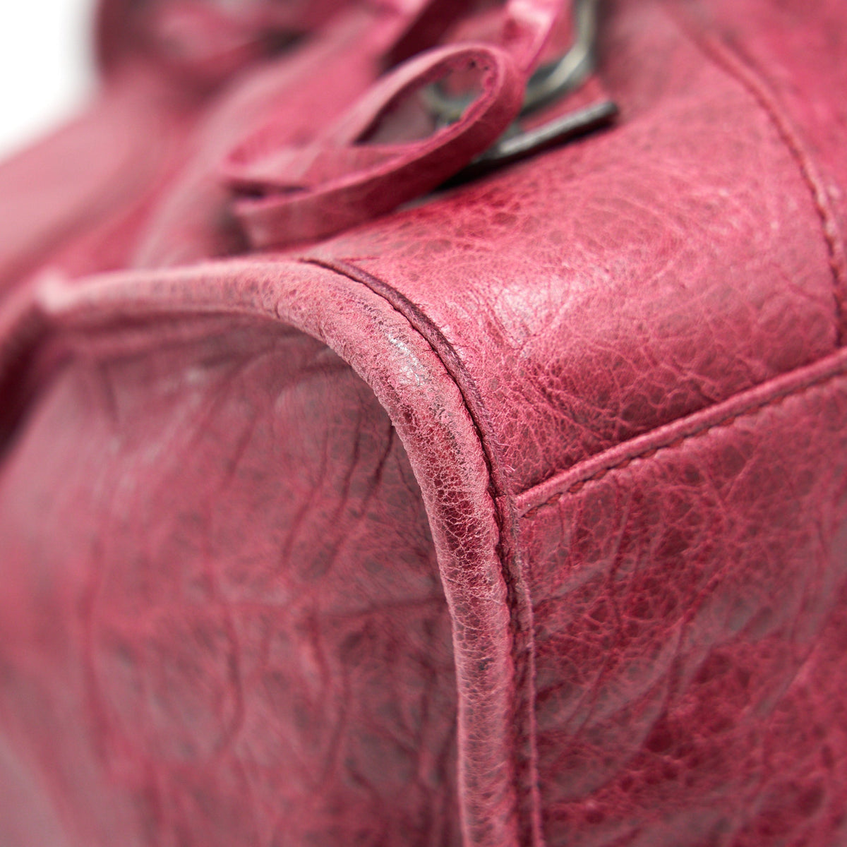 Authentic Balenciaga handbag Red luxury fashion accessory