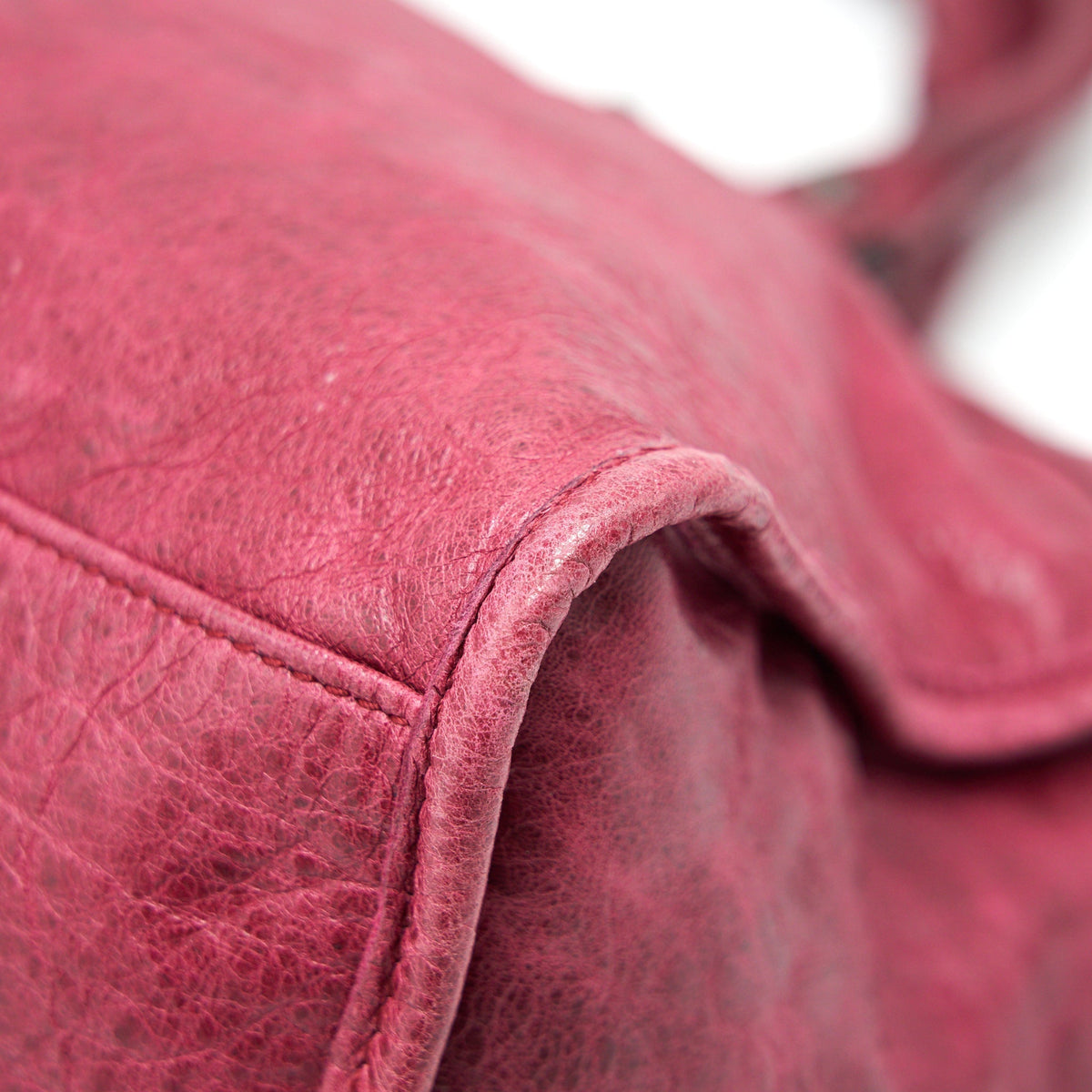 Luxar756 elegant leather Handbag side view
