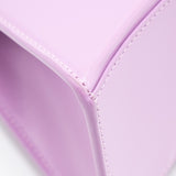 Balenciaga authentic luxury handbag Purple calf craftsmanship