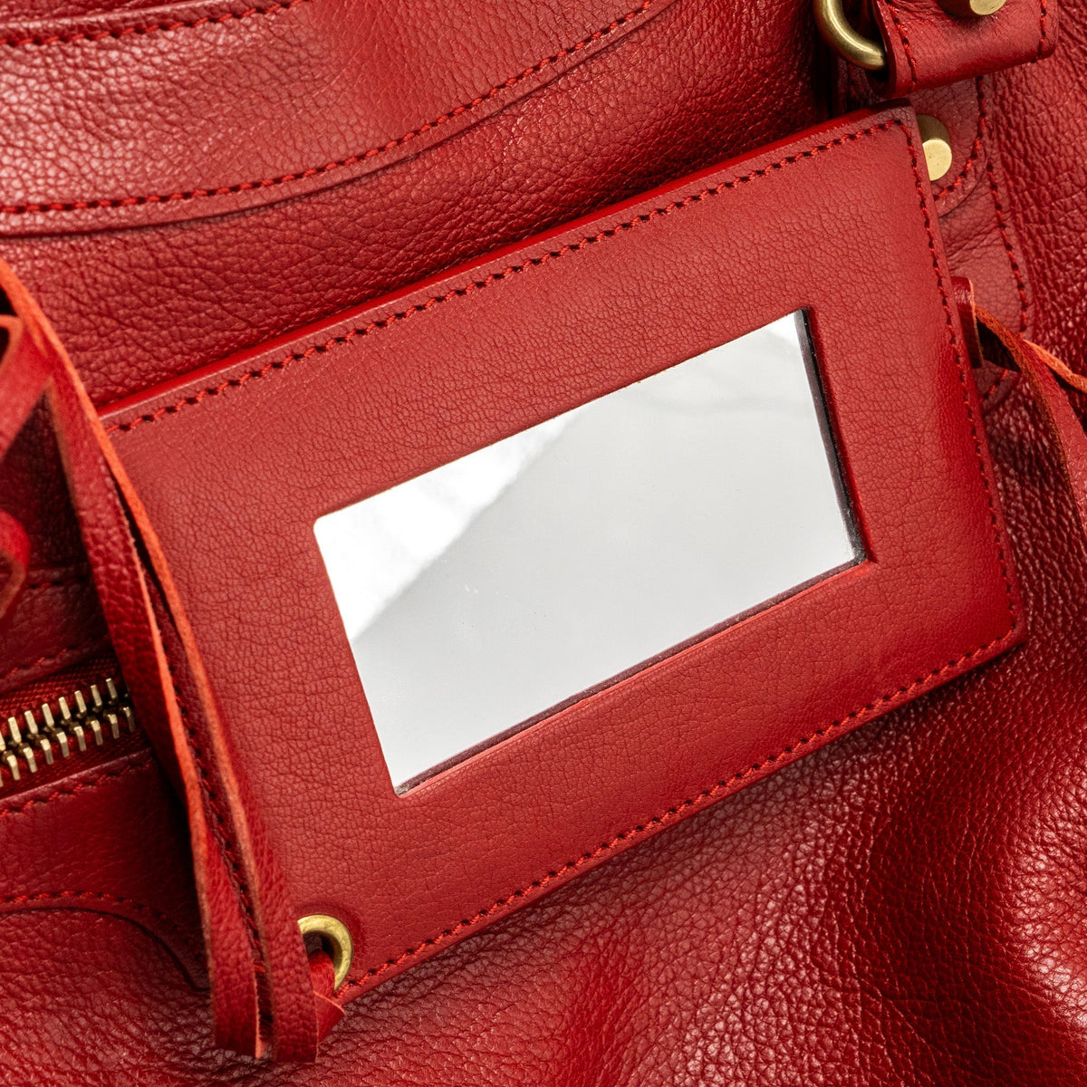 Luxar655 elegant leather Handbag top view