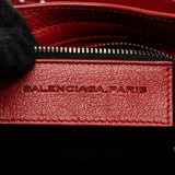Balenciaga women's handbag Red luxury designer leather