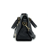 Luxar727 elegant leather Handbag flat lay view